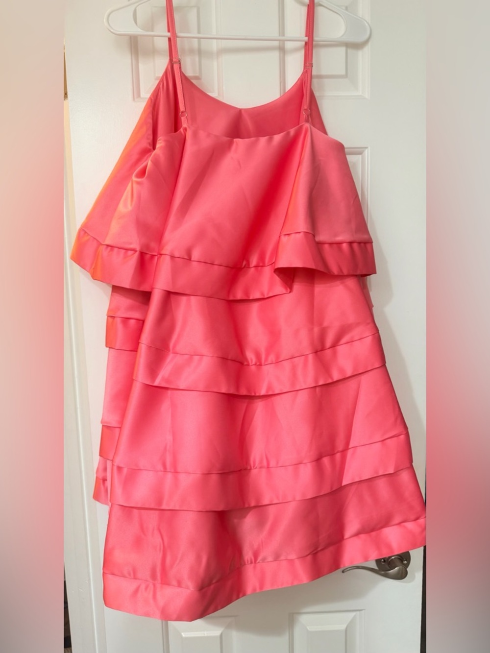 Pink Gumdrop Ruffle Mini Dress - Picture 4 of 5